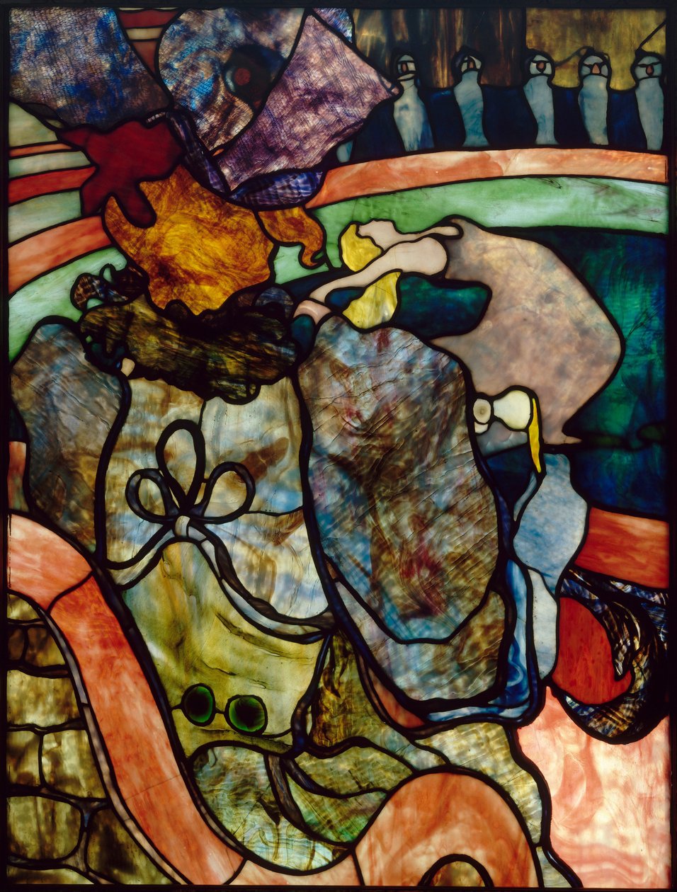 Nouveau Cirque -tapahtumassa Papa Chrysanthème tekijältä Henri de Toulouse Lautrec