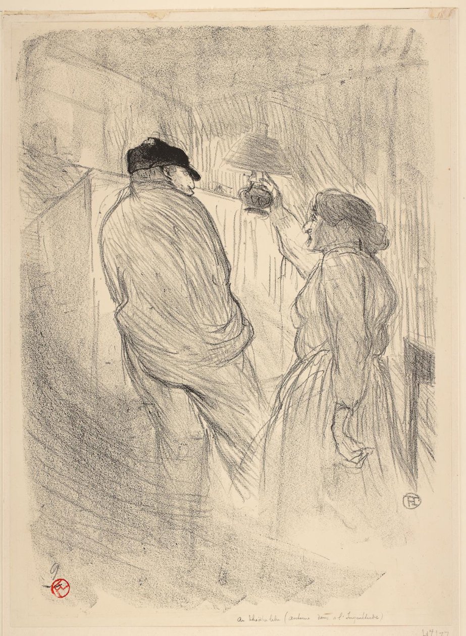 Free Theatressa Antoine The Worryssa tekijältä Henri de Toulouse Lautrec