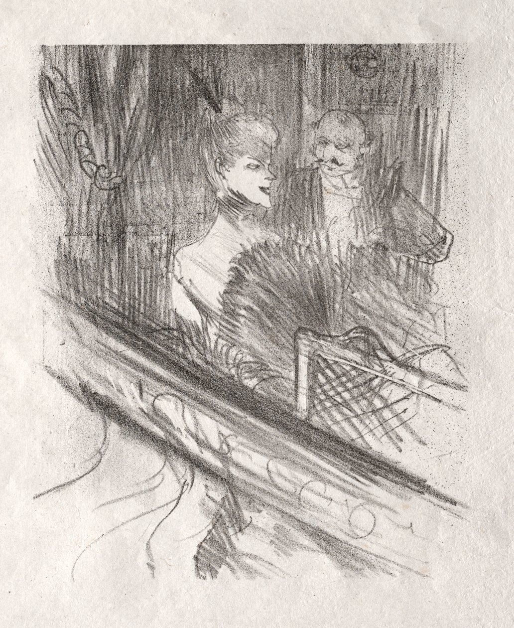 Siinain juurella: paroni Moïse tekijältä Henri de Toulouse Lautrec