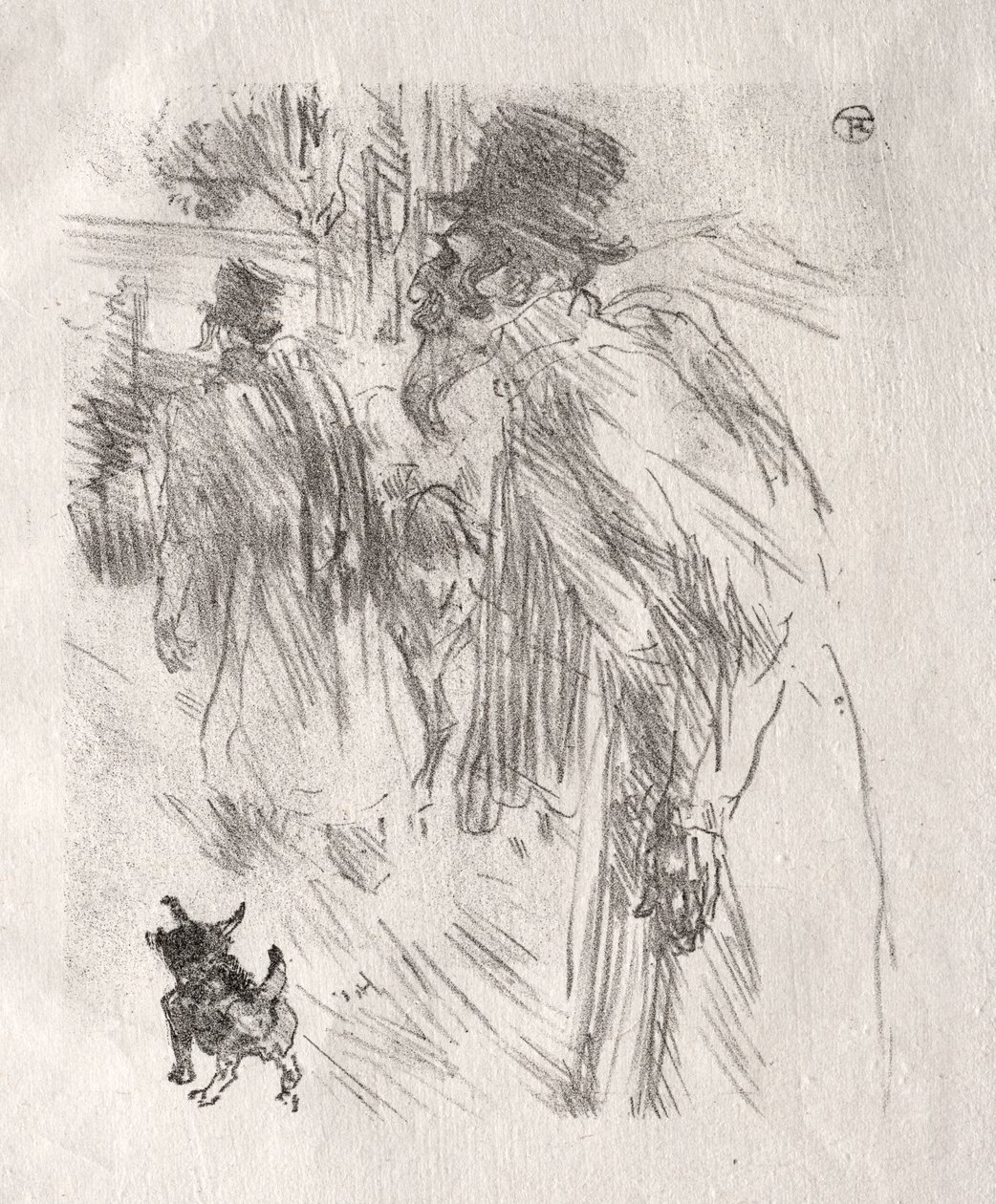 Siinain juurella: Puolan juutalaiset, Carlsbad tekijältä Henri de Toulouse Lautrec