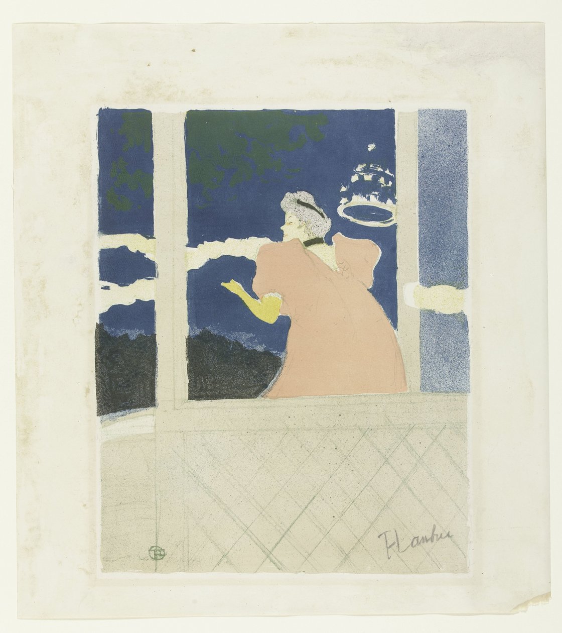 "suurlähettiläille" Suurlähettiläille tekijältä Henri de Toulouse Lautrec
