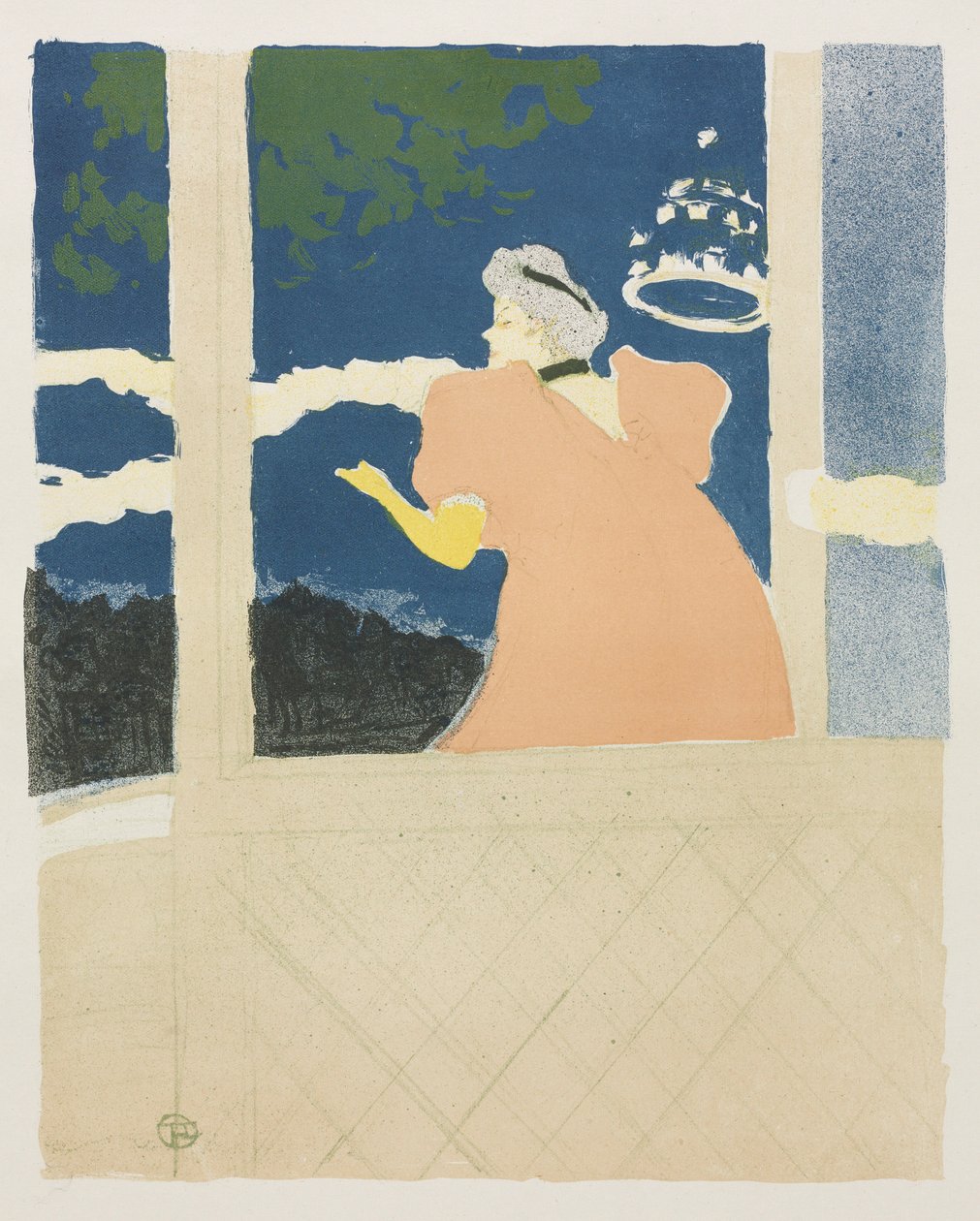 Suurlähettiläille, 1894. tekijältä Henri de Toulouse Lautrec