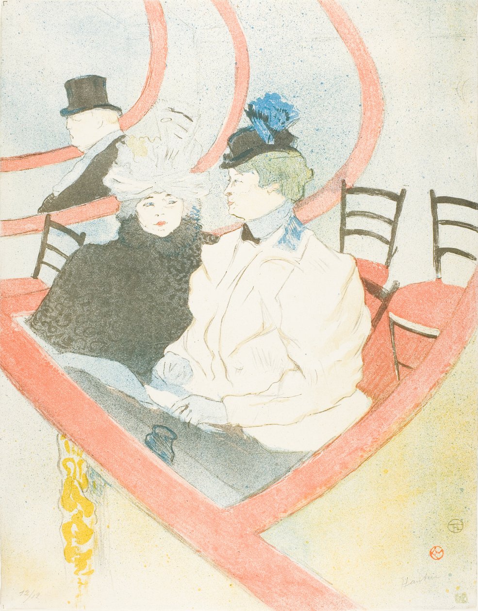 Laatikko Grand Tierissä tekijältä Henri de Toulouse Lautrec