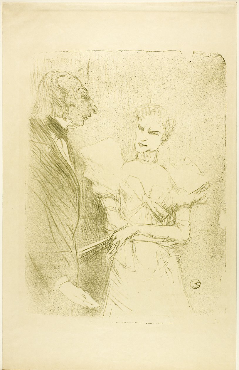 Brandès ja Leloir, Les Cabotins tekijältä Henri de Toulouse Lautrec