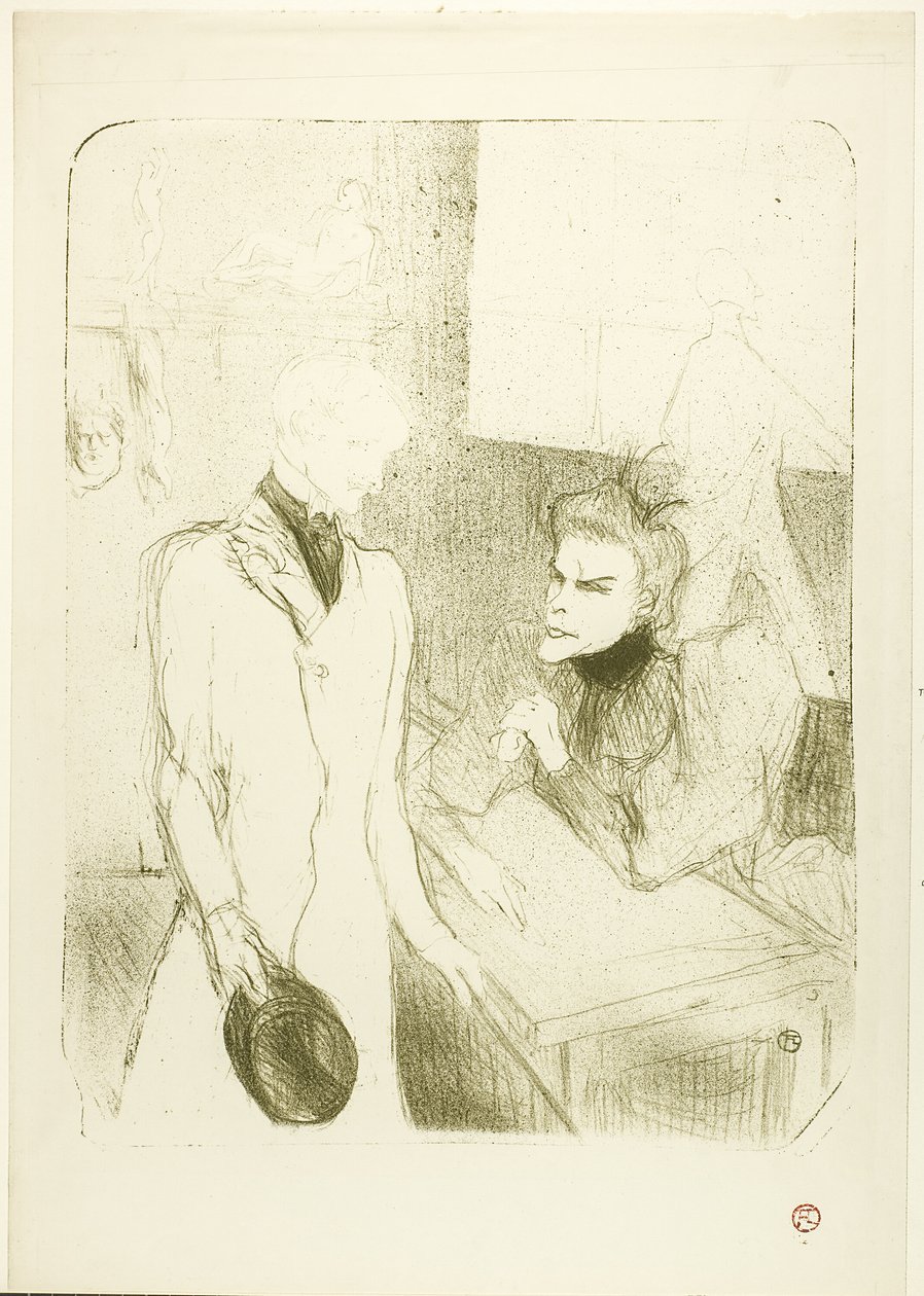 Brandès ja le Bargy, Les Cabotins tekijältä Henri de Toulouse Lautrec
