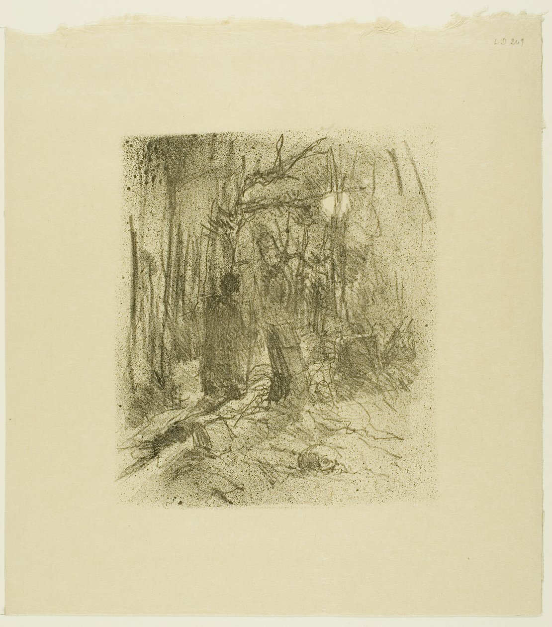 Buskin hautausmaa, Au Pied du Sinaïsta tekijältä Henri de Toulouse Lautrec