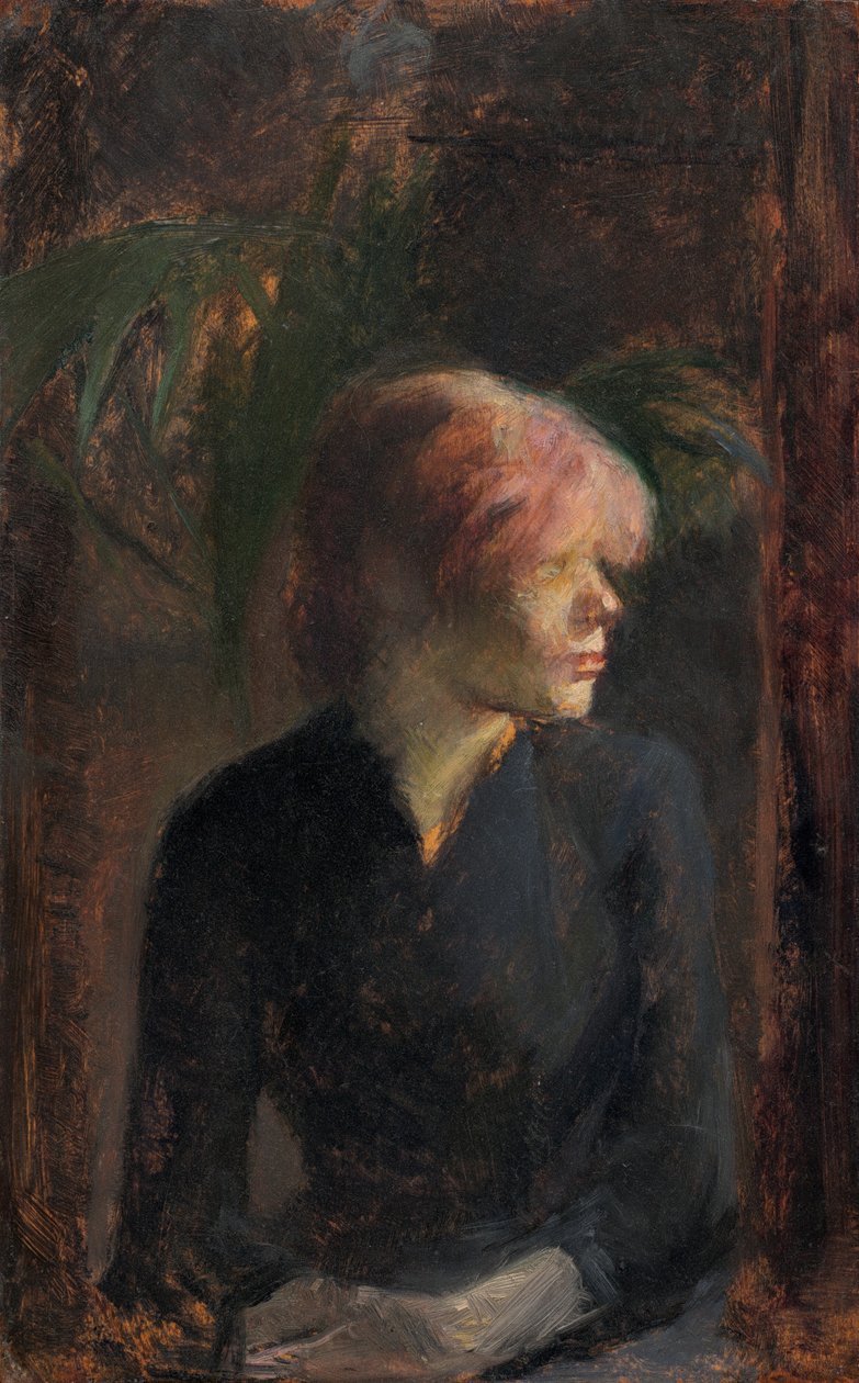 Carmen Gaudin, 1885. tekijältä Henri de Toulouse Lautrec
