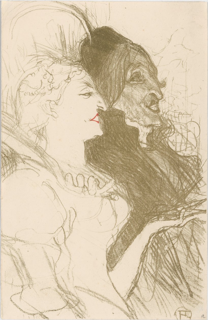Karnevaali, 1894, 1894. tekijältä Henri de Toulouse Lautrec