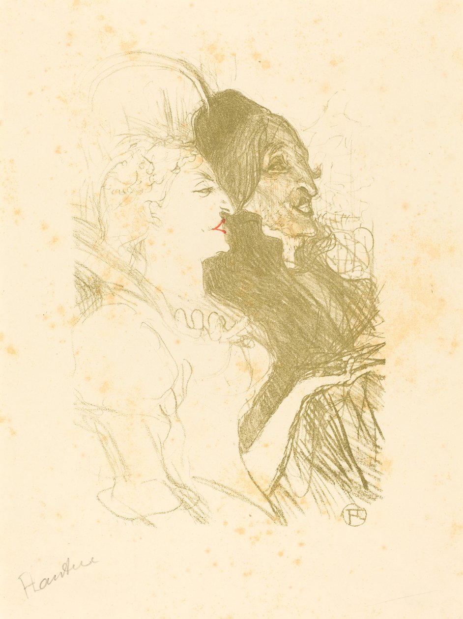 Karnevaali karnevaali, 1894. tekijältä Henri de Toulouse Lautrec