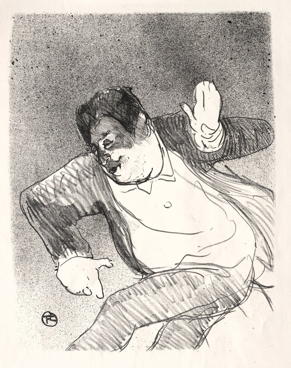 Caudieux tekijältä Henri de Toulouse Lautrec
