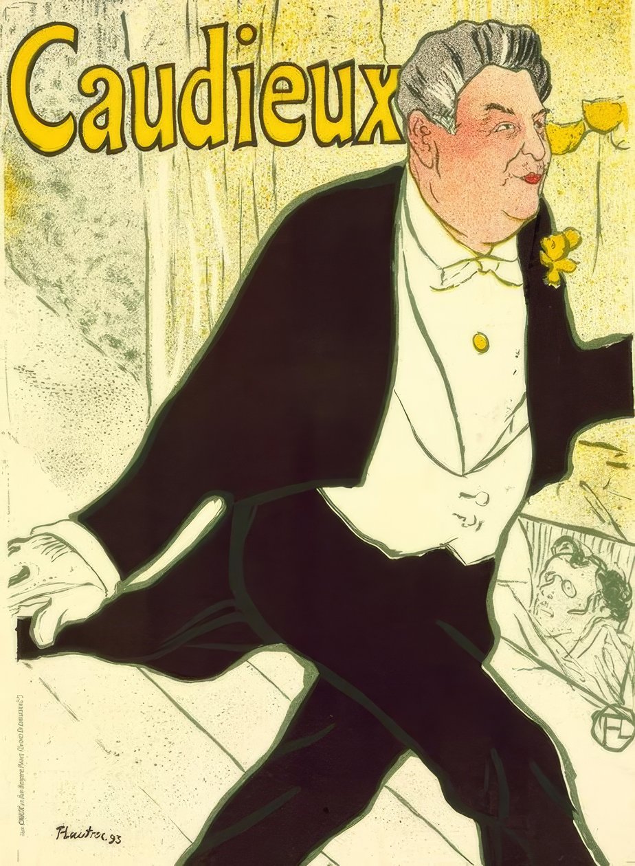 Caudieux tekijältä Henri de Toulouse Lautrec