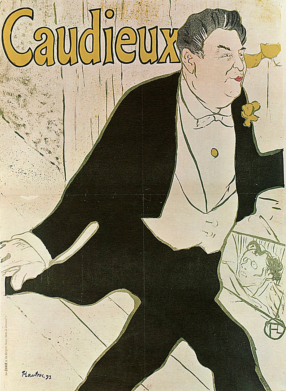 Caudieux, 1893. tekijältä Henri de Toulouse Lautrec