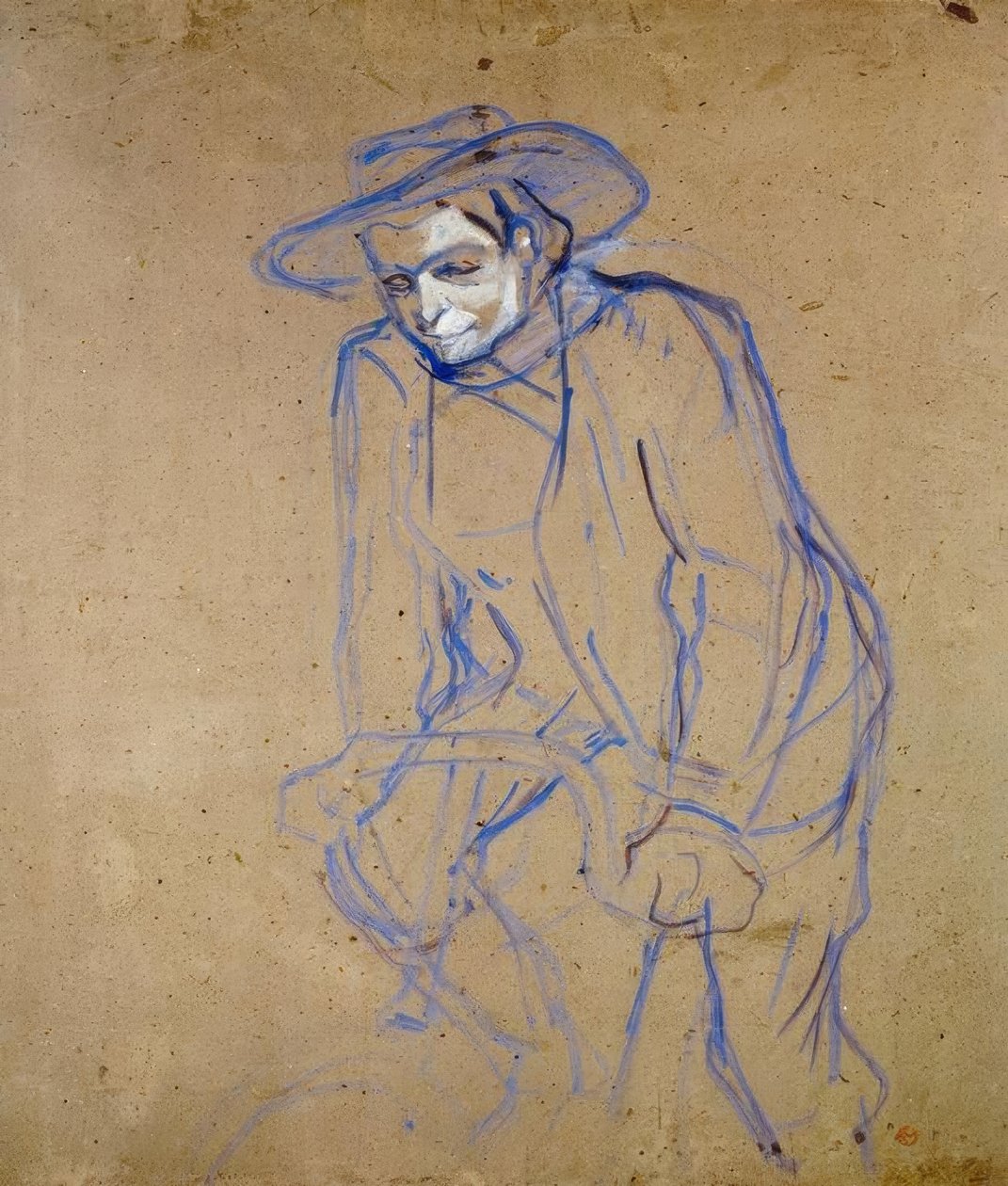 Musta kissa tekijältä Henri de Toulouse Lautrec