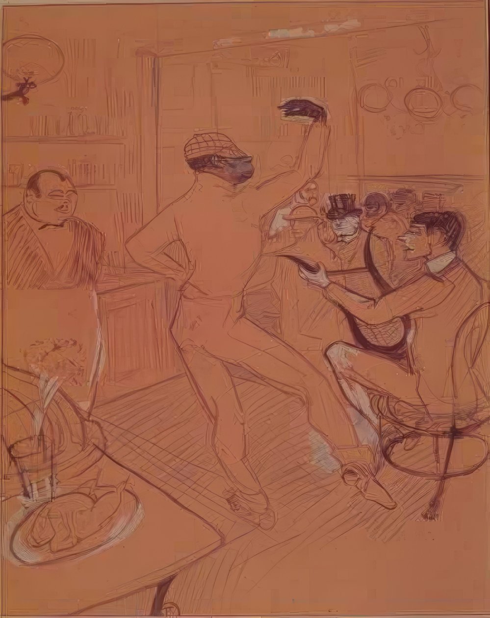 Tanssivaa suklaata tekijältä Henri de Toulouse Lautrec