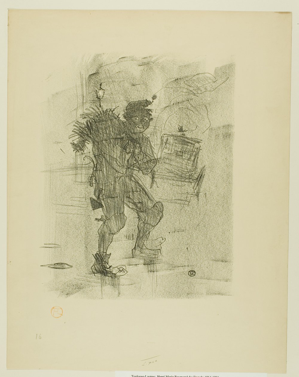 Jouluballadi, Désiré Dihaun melodioista tekijältä Henri de Toulouse Lautrec