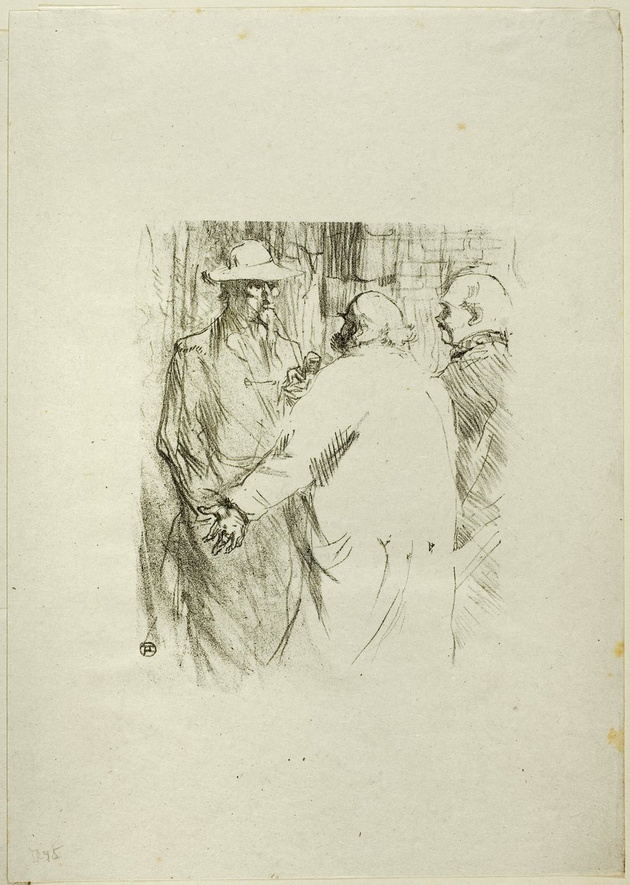 Clemenceau Buskissa, Au Pied du Sinaïsta tekijältä Henri de Toulouse Lautrec
