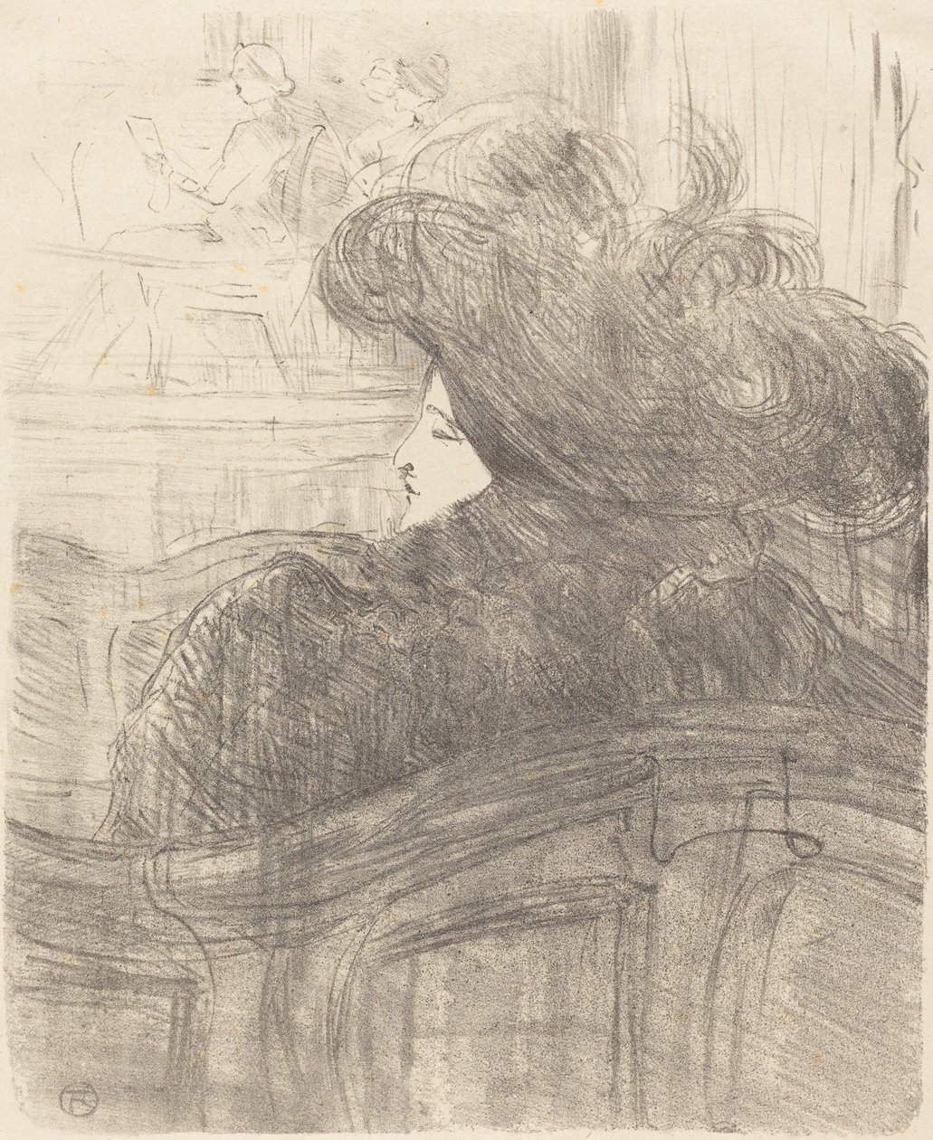 Cleo de Merode tekijältä Henri de Toulouse Lautrec