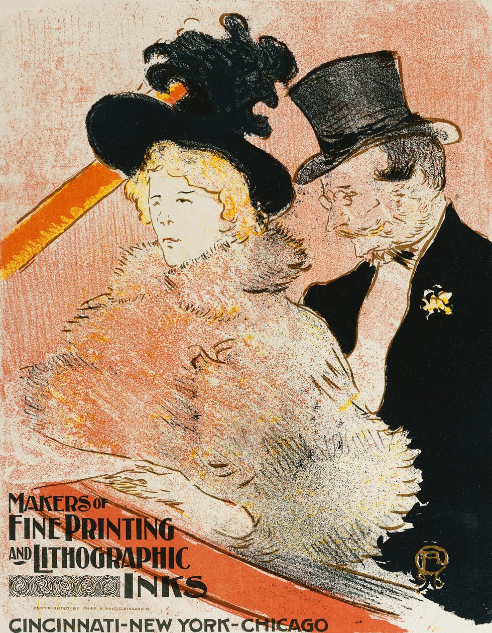 Konsertti; Konsertissa 1896 tekijältä Henri de Toulouse Lautrec