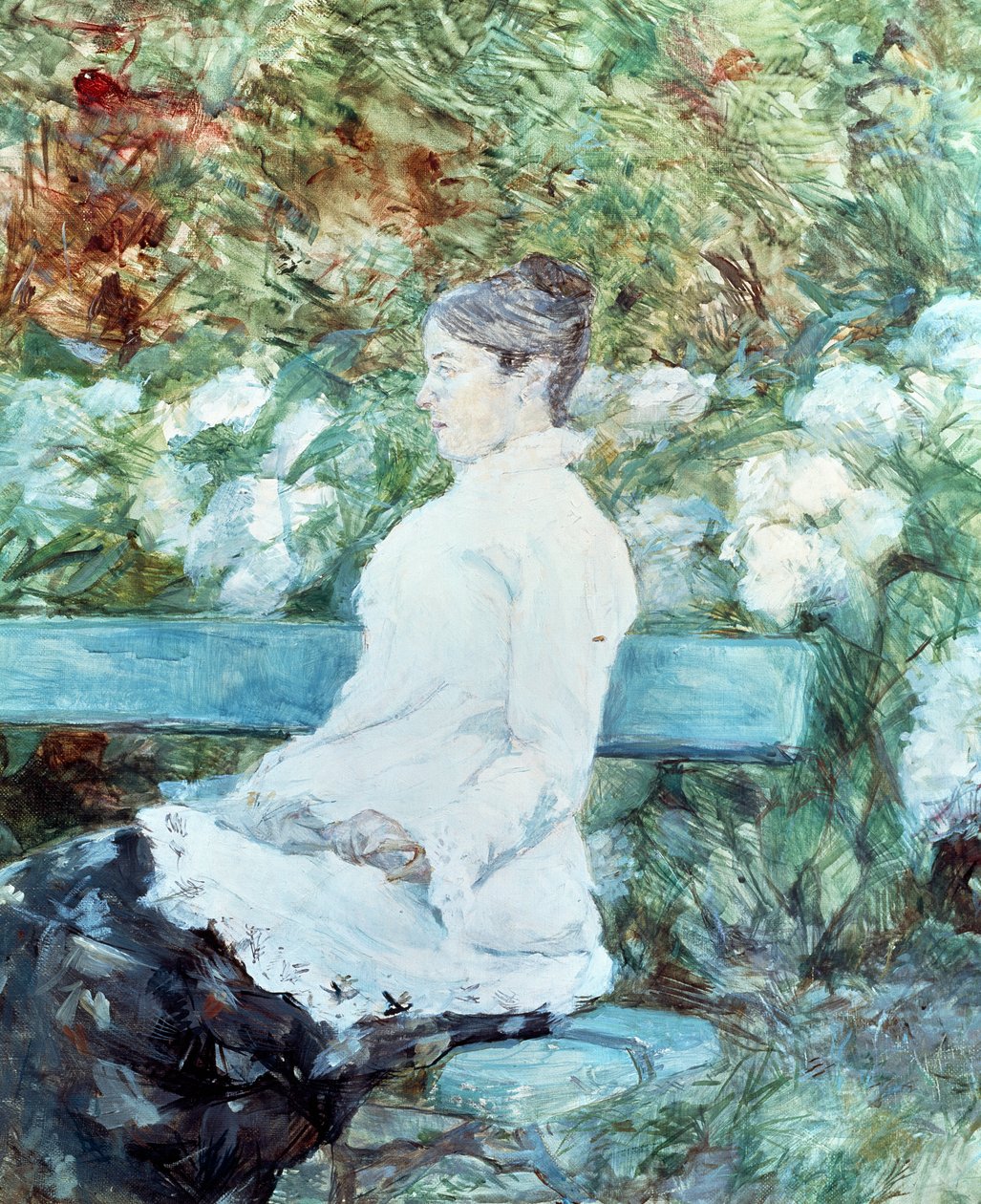 Kreivitär Lautrec, taidemaalarin äiti, Henri de Toulouse-Lautrec (1864-1901) tekijältä Henri de Toulouse Lautrec