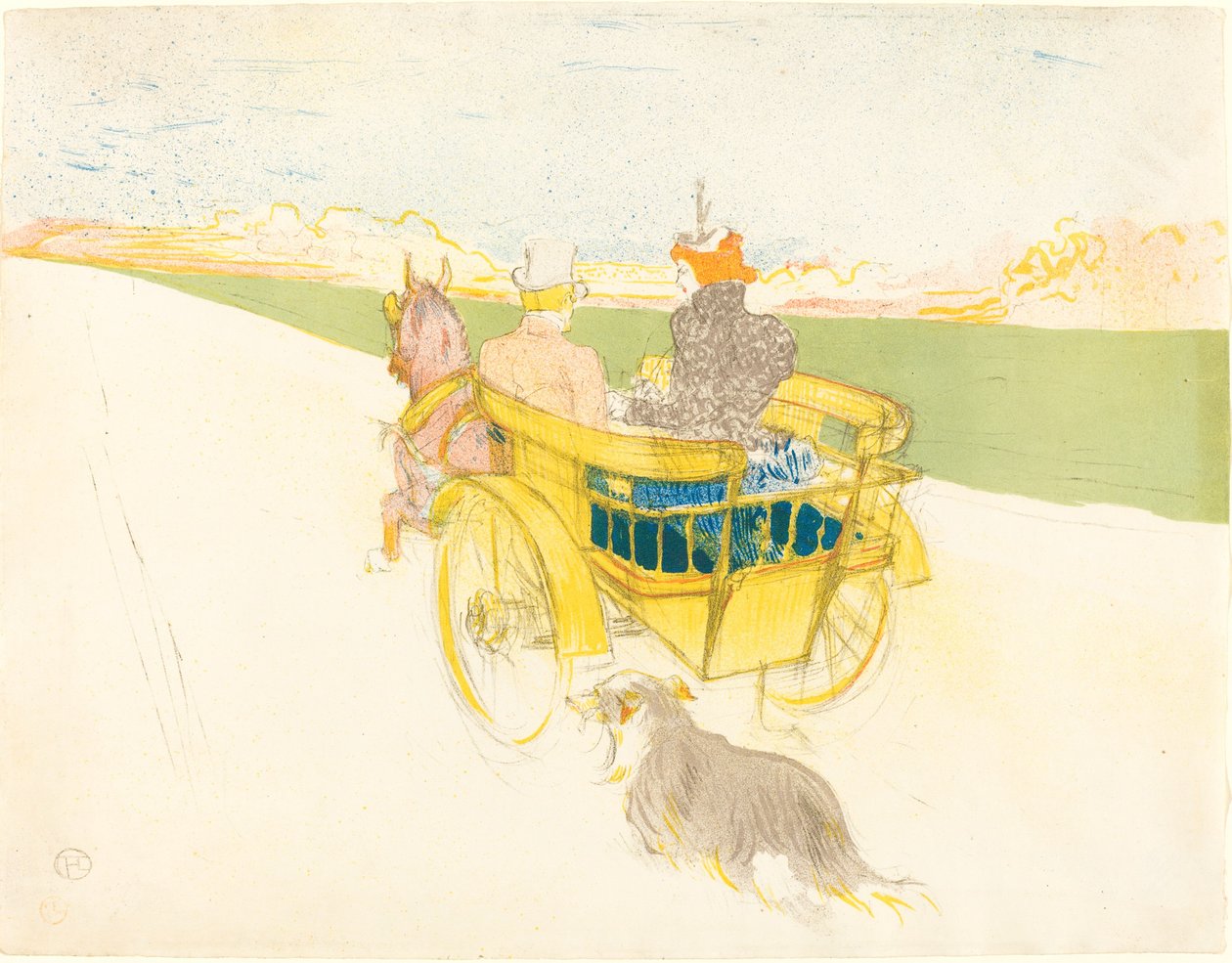 Country Outing Country Outing, 1897. tekijältä Henri de Toulouse Lautrec