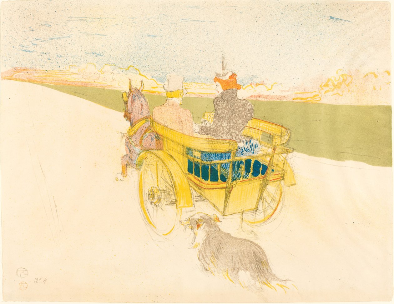 Country Outing Country Outing, 1897. tekijältä Henri de Toulouse Lautrec
