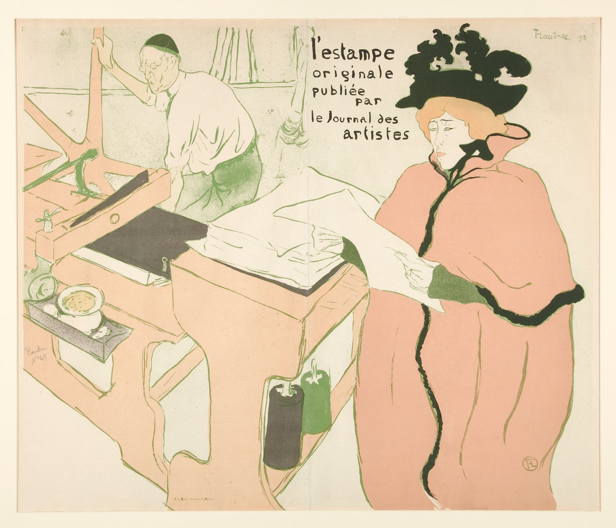Kansi tekijältä Henri de Toulouse Lautrec