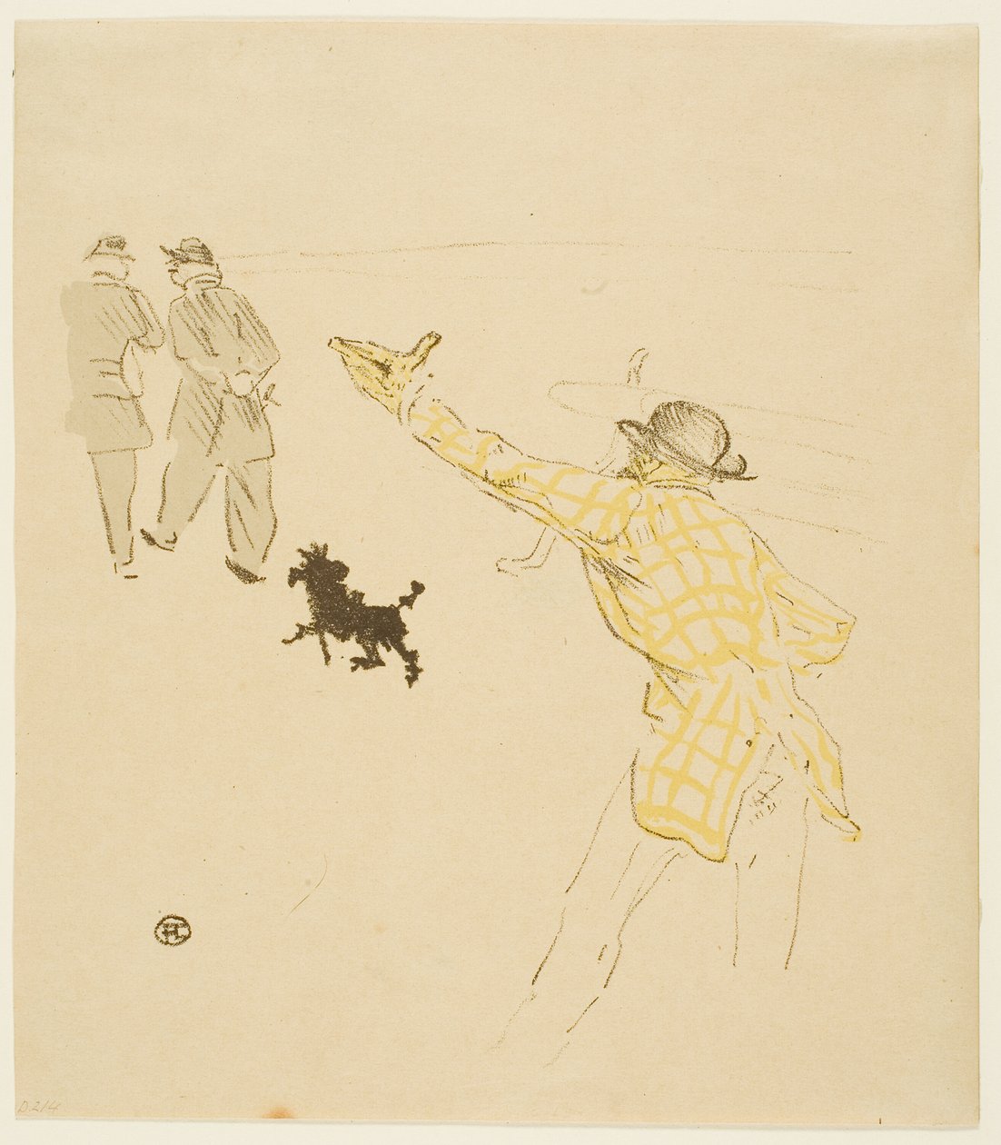 Kansi vapauden taakalle tekijältä Henri de Toulouse Lautrec