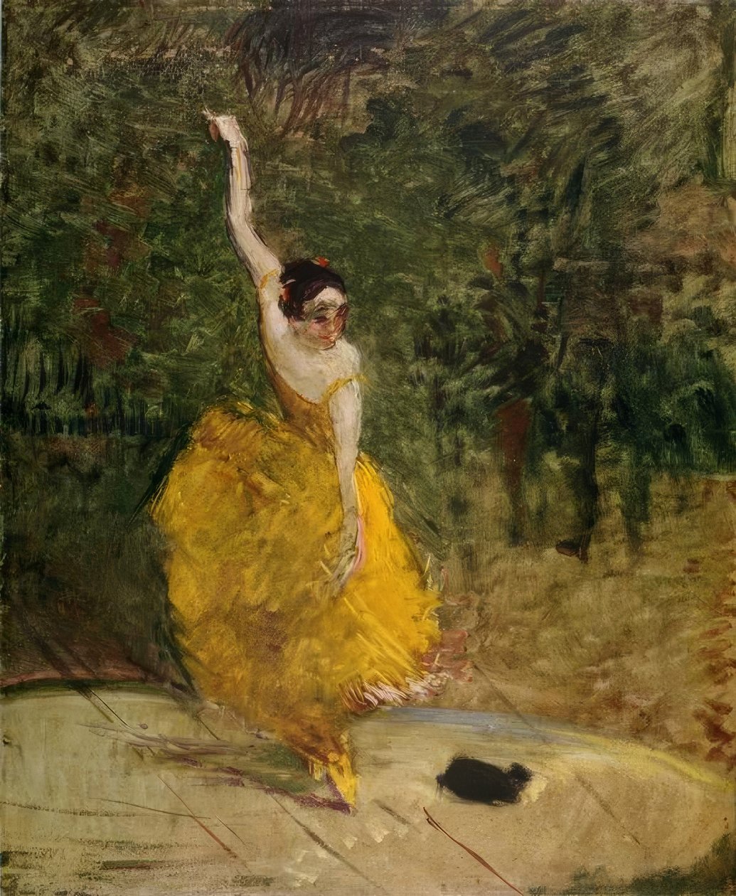 Tanssija tekijältä Henri de Toulouse Lautrec