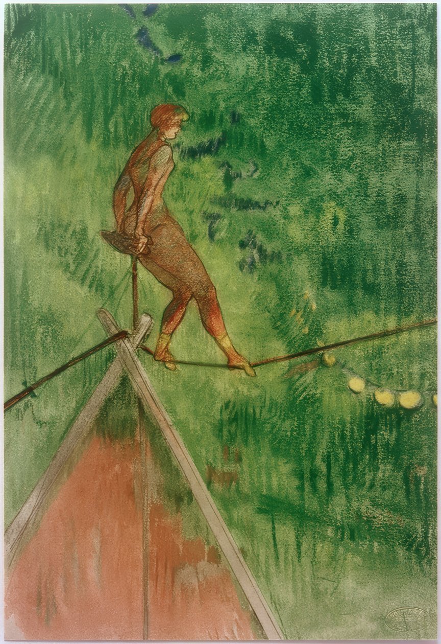 Köysitanssija tekijältä Henri de Toulouse Lautrec