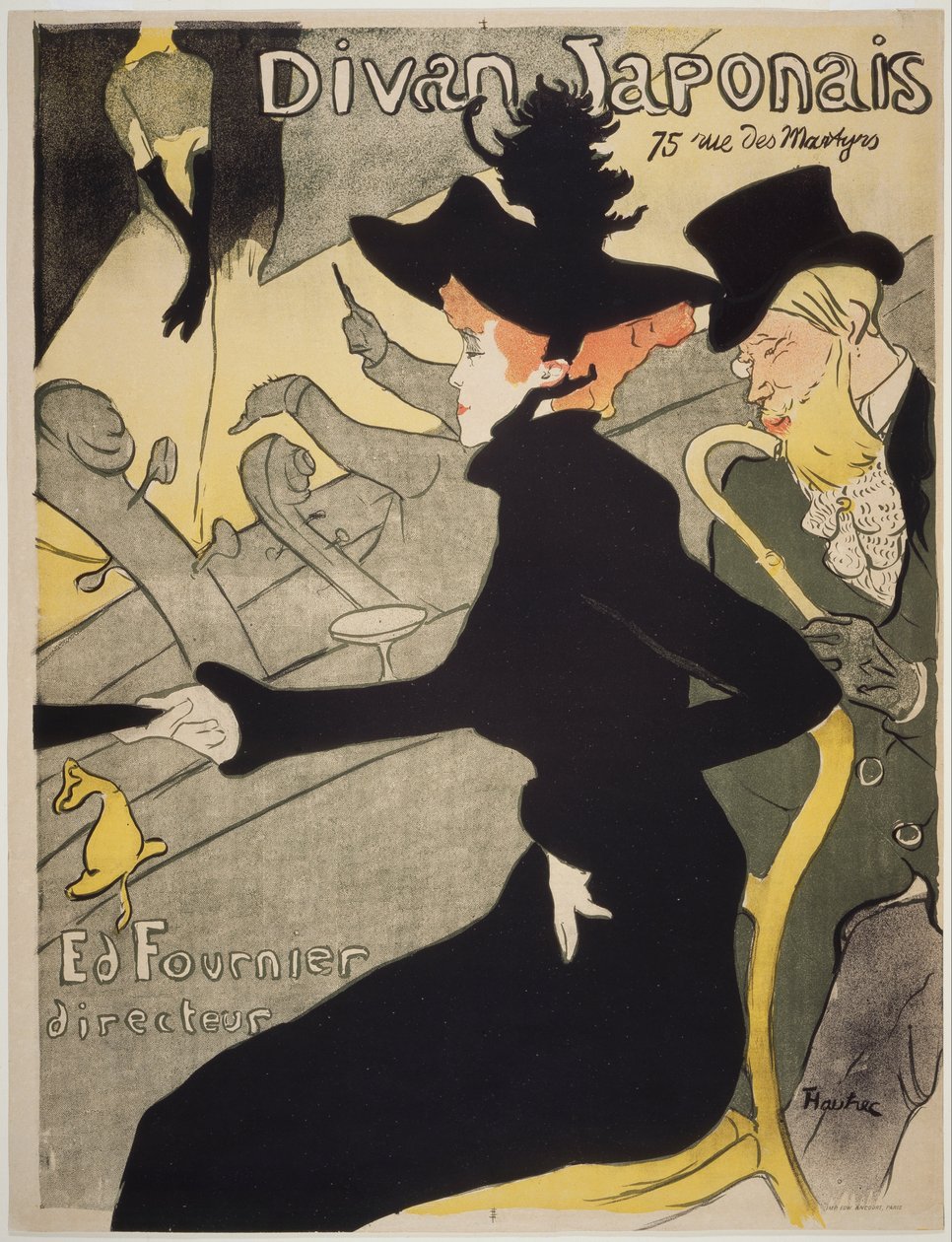 Japanilainen sohva tekijältä Henri de Toulouse Lautrec
