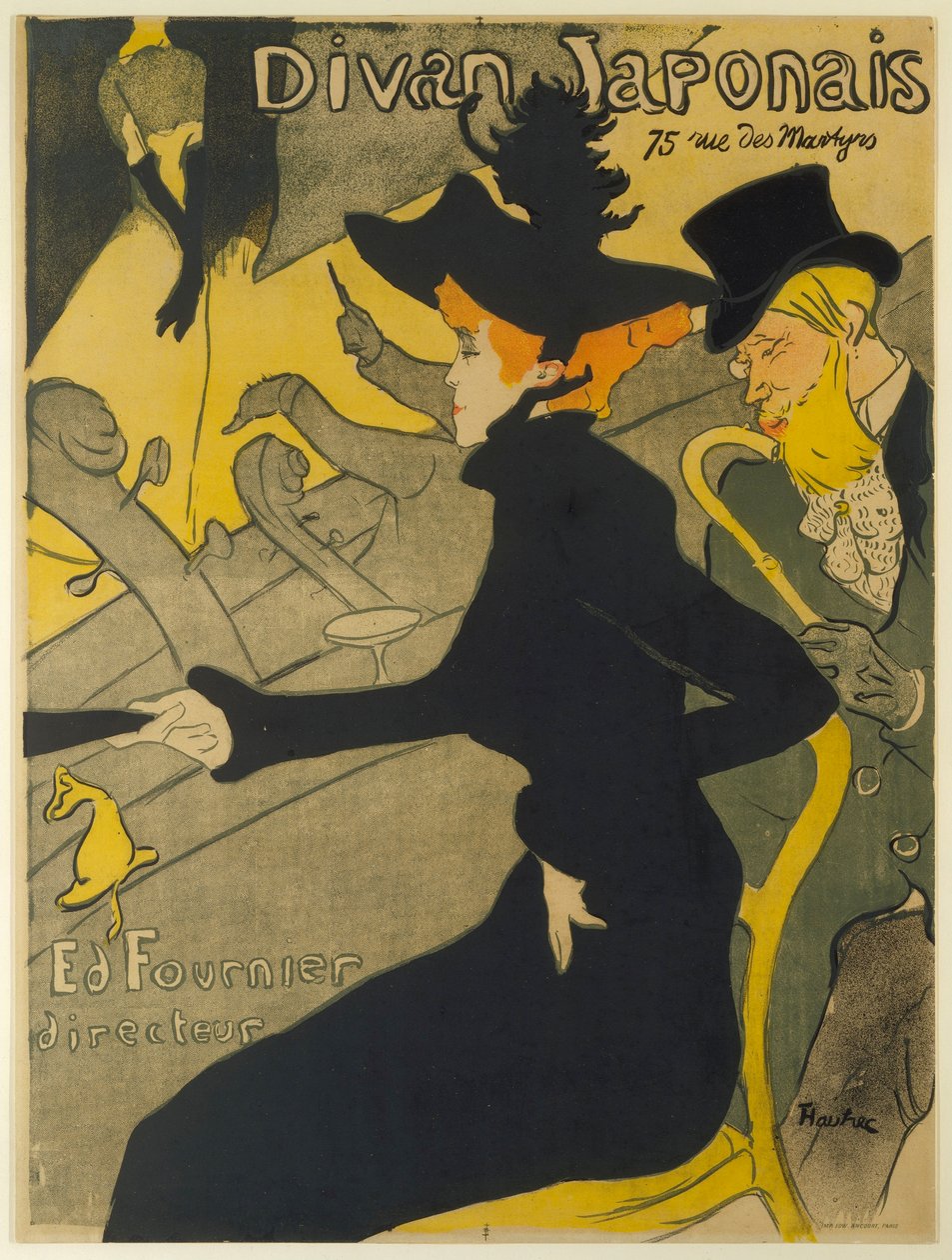 Japanilainen sohva tekijältä Henri de Toulouse Lautrec