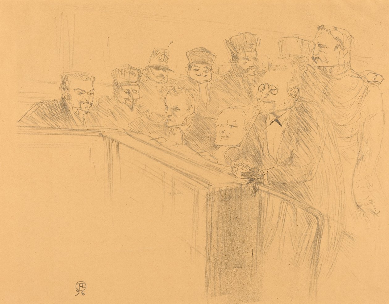 Dupas Deposition tekijältä Henri de Toulouse Lautrec
