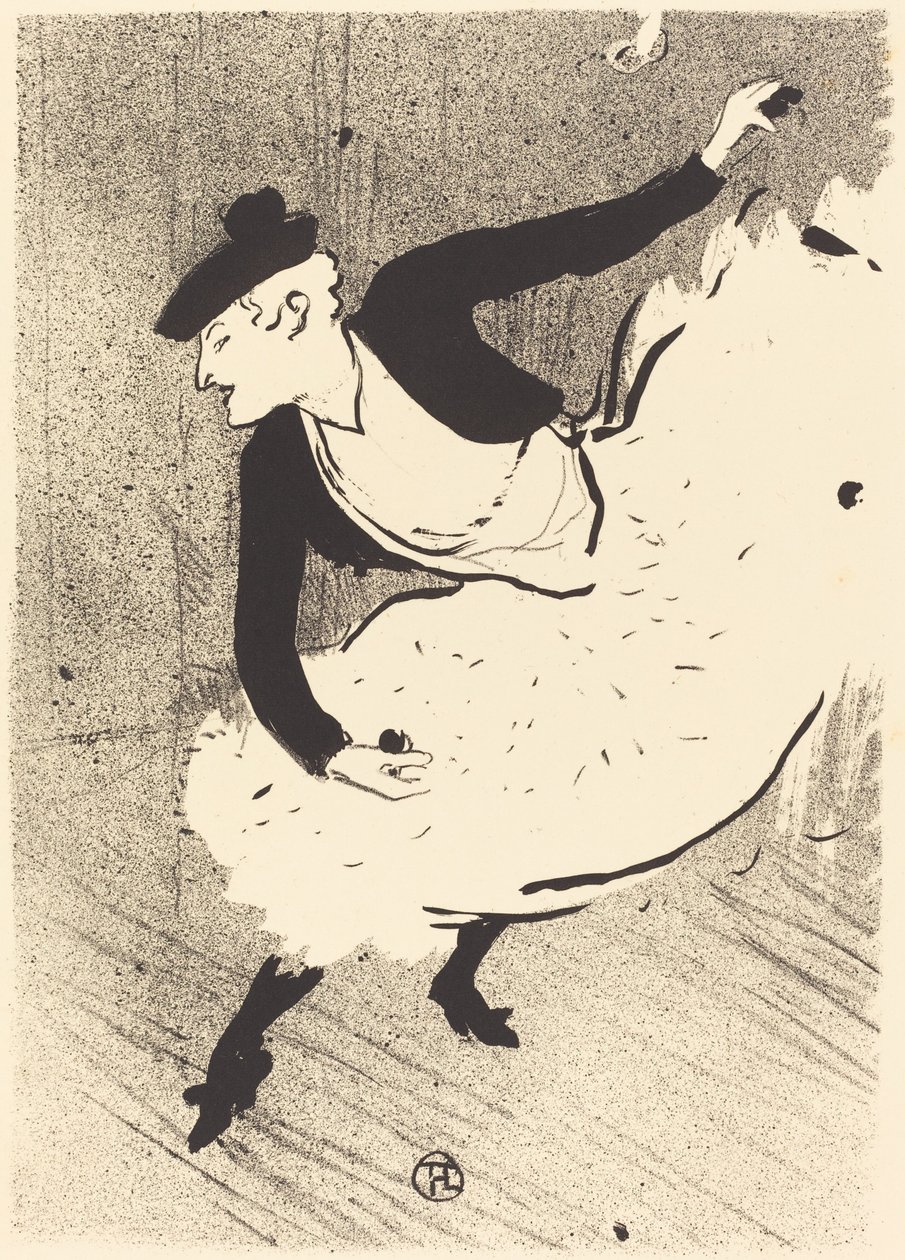 Edmee Lescot, 1893. tekijältä Henri de Toulouse Lautrec