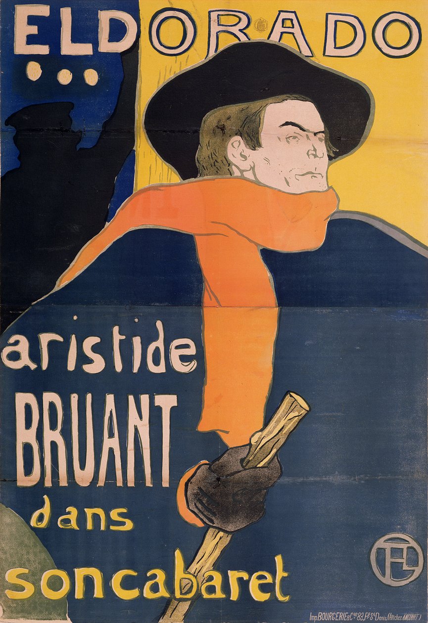 Huonekalut ja erilaiset esineet 1100- ja 1300-luvuilta tekijältä Henri de Toulouse Lautrec