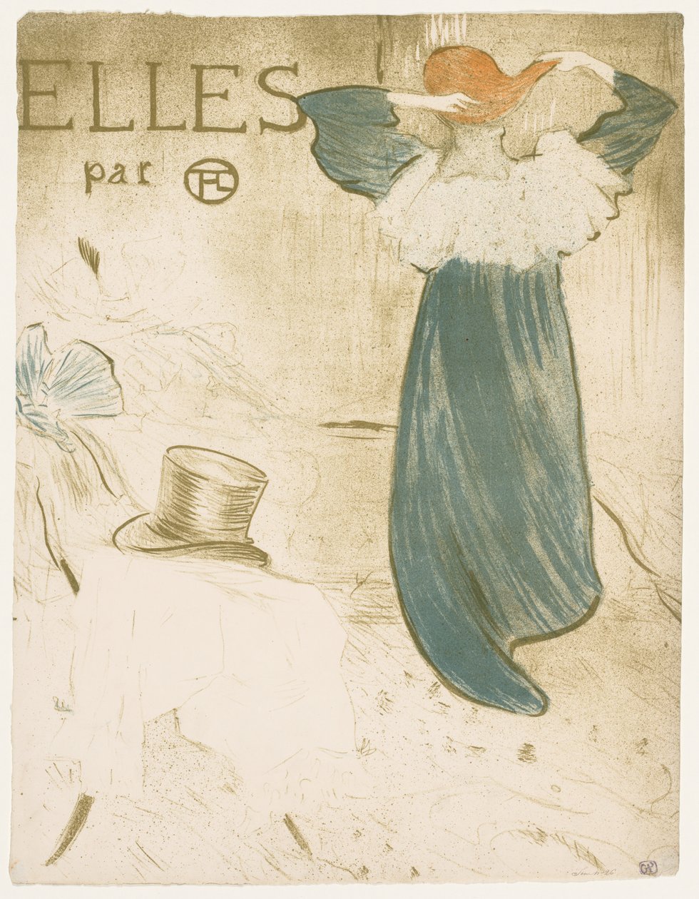 He, 1896. tekijältä Henri de Toulouse Lautrec