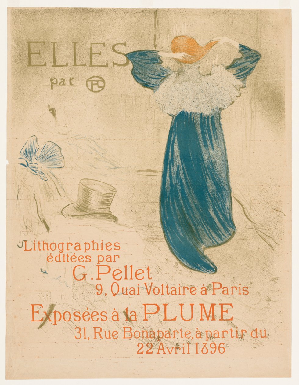 Ne: Frontispiece tekijältä Henri de Toulouse Lautrec