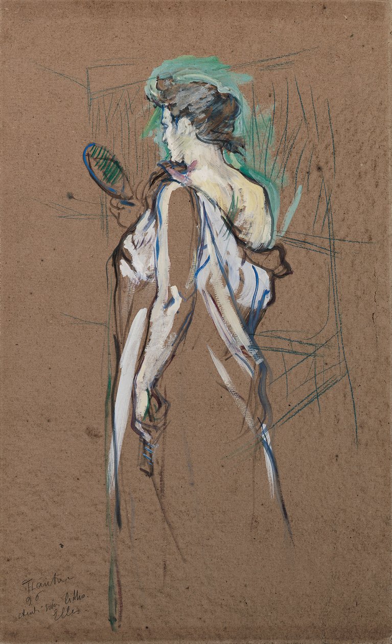 Ne: Käsijäätelö, 1896 tekijältä Henri de Toulouse Lautrec