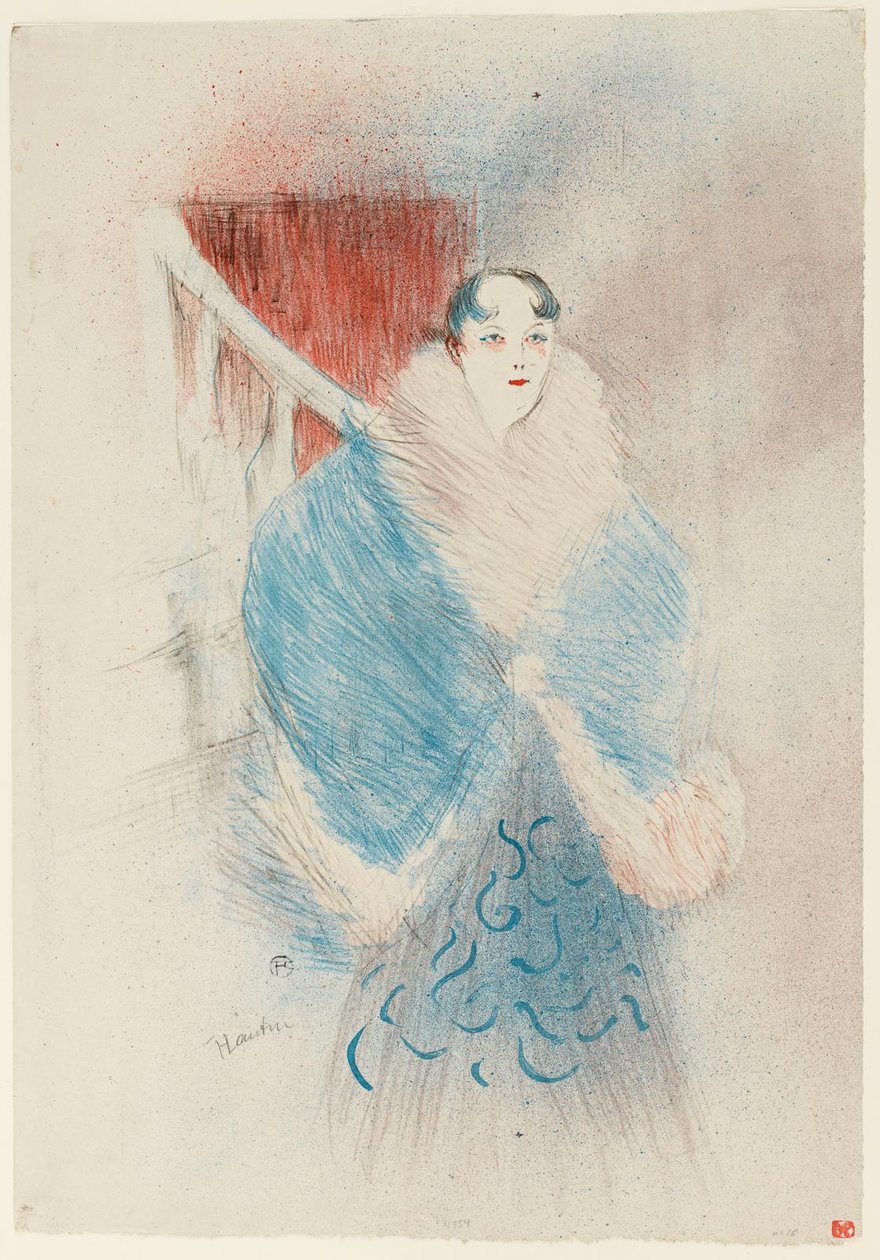 Elsa, jota kutsutaan wieniläiseksi tekijältä Henri de Toulouse Lautrec