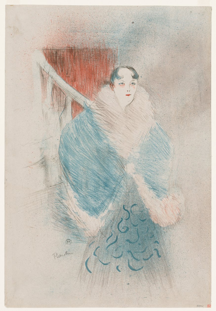 Elsa, nimeltään wieniläinen, 1897. tekijältä Henri de Toulouse Lautrec