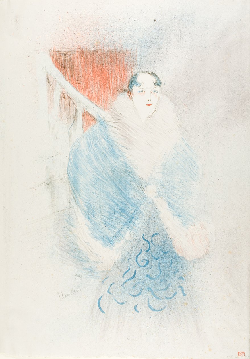 Elsa, jota kutsutaan wieniläiseksi tekijältä Henri de Toulouse Lautrec