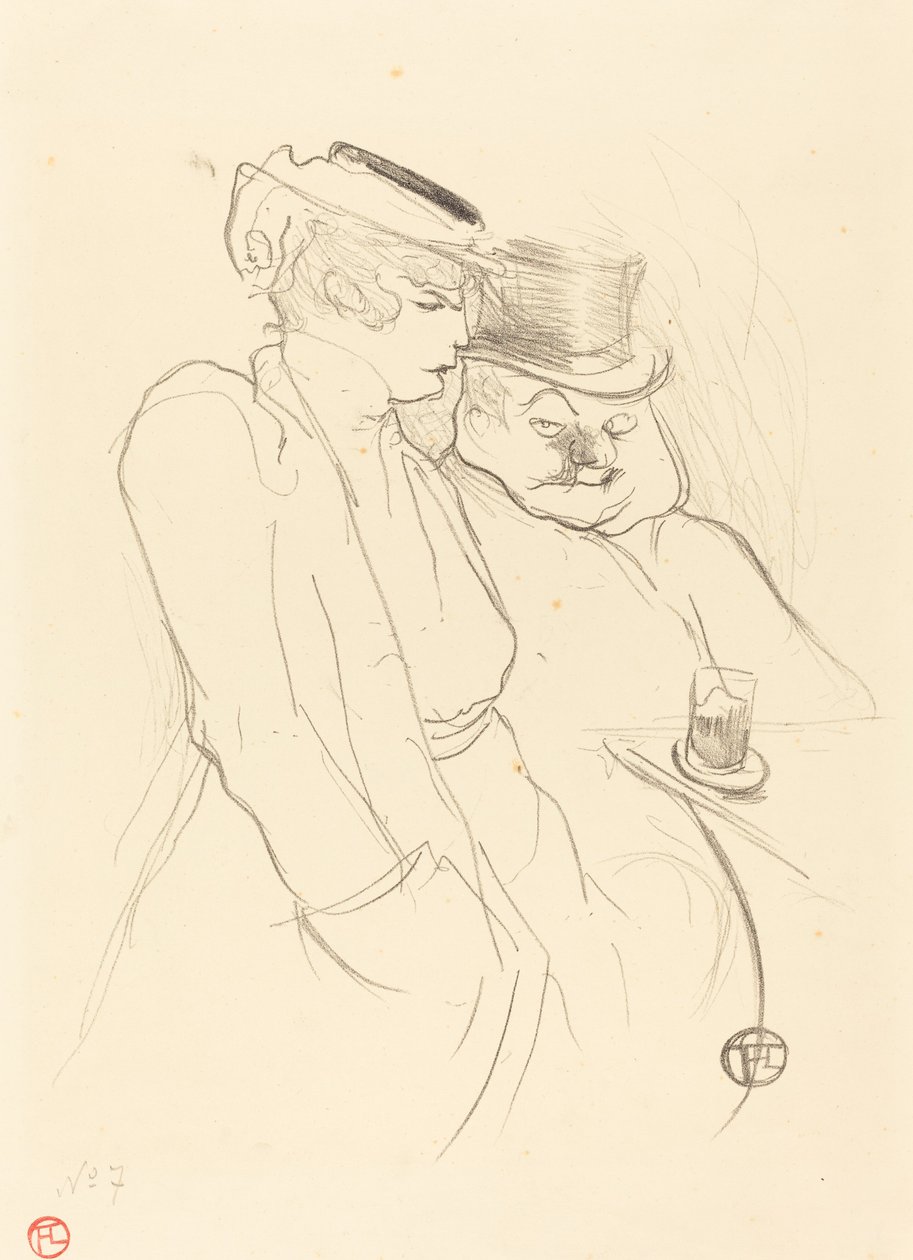 Neljässäkymmenessä tekijältä Henri de Toulouse Lautrec