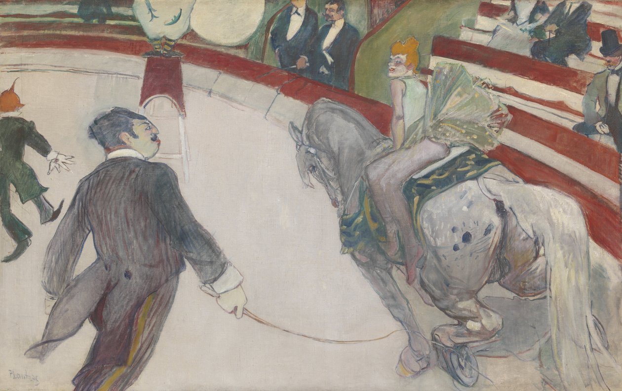 Equestrienne (Cirque Fernando) tekijältä Henri de Toulouse Lautrec