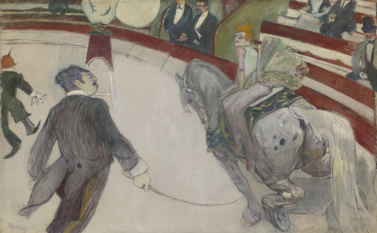Equestrienne tekijältä Henri de Toulouse Lautrec