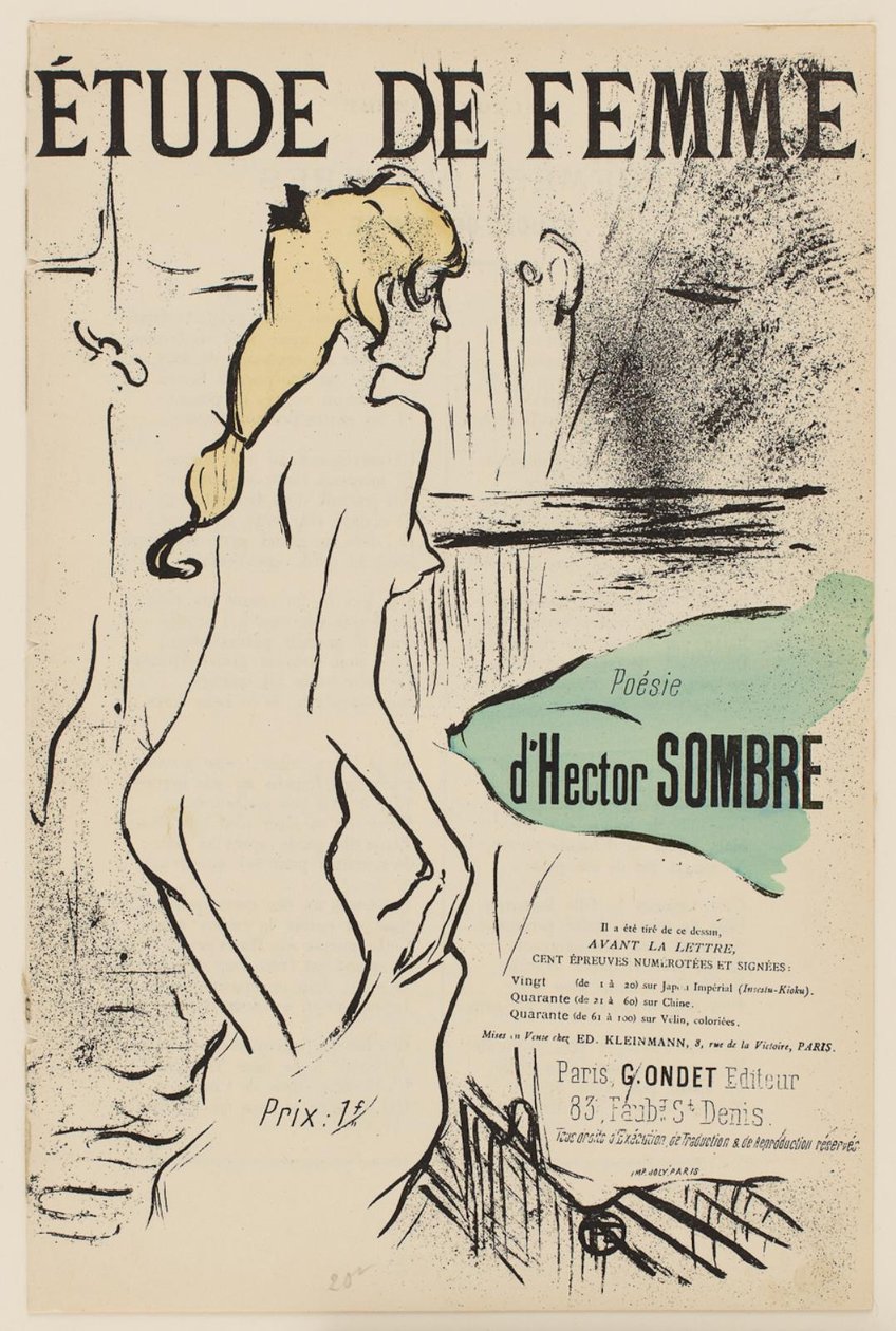 Naistentutkimus tekijältä Henri de Toulouse Lautrec