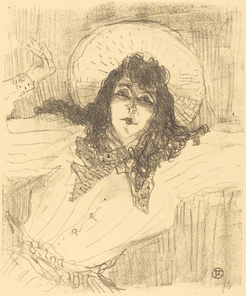 Eva Lavalliere tekijältä Henri de Toulouse Lautrec