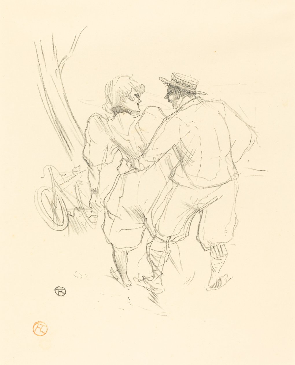Floreal tekijältä Henri de Toulouse Lautrec