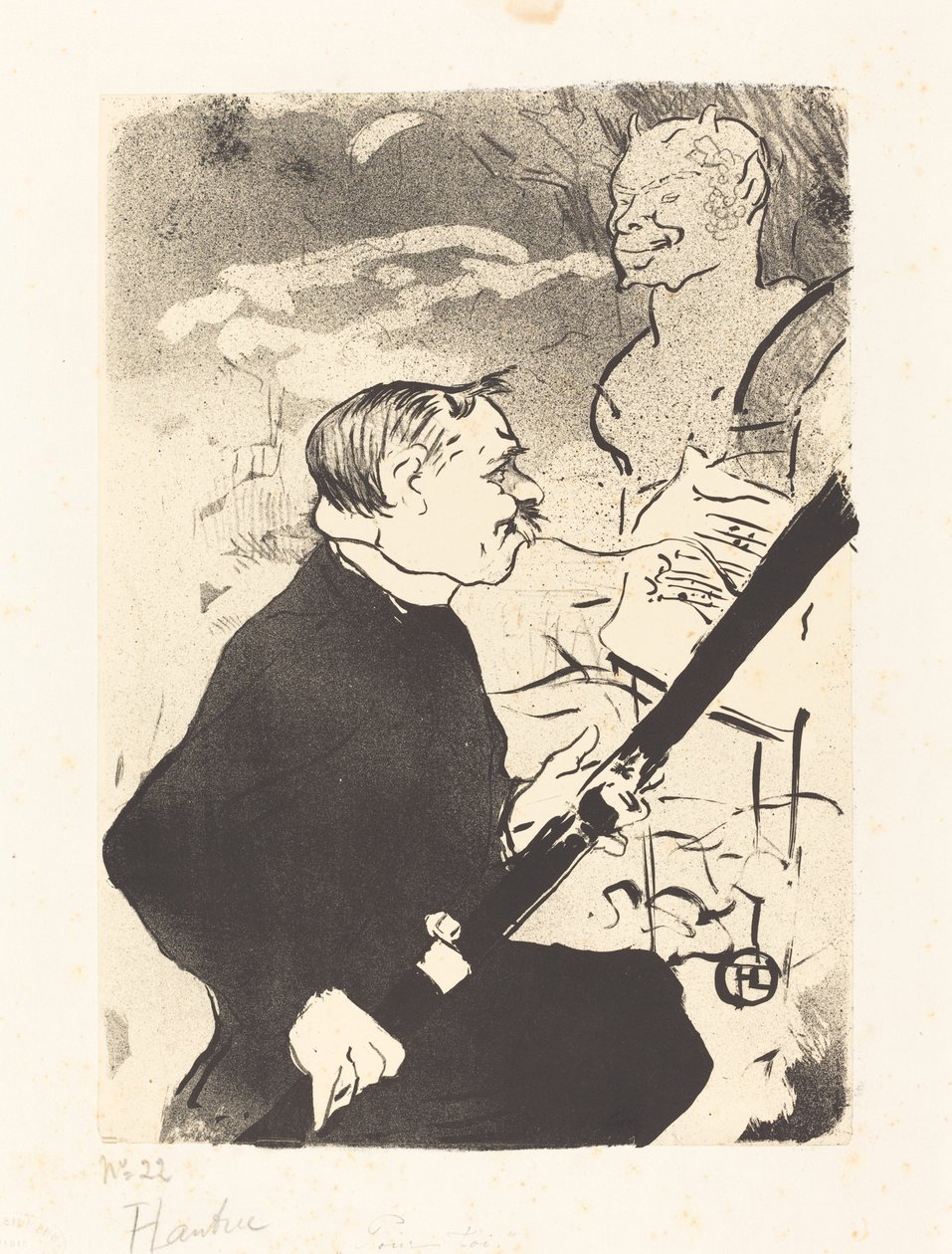For You Pour toi!..., 1893. tekijältä Henri de Toulouse Lautrec