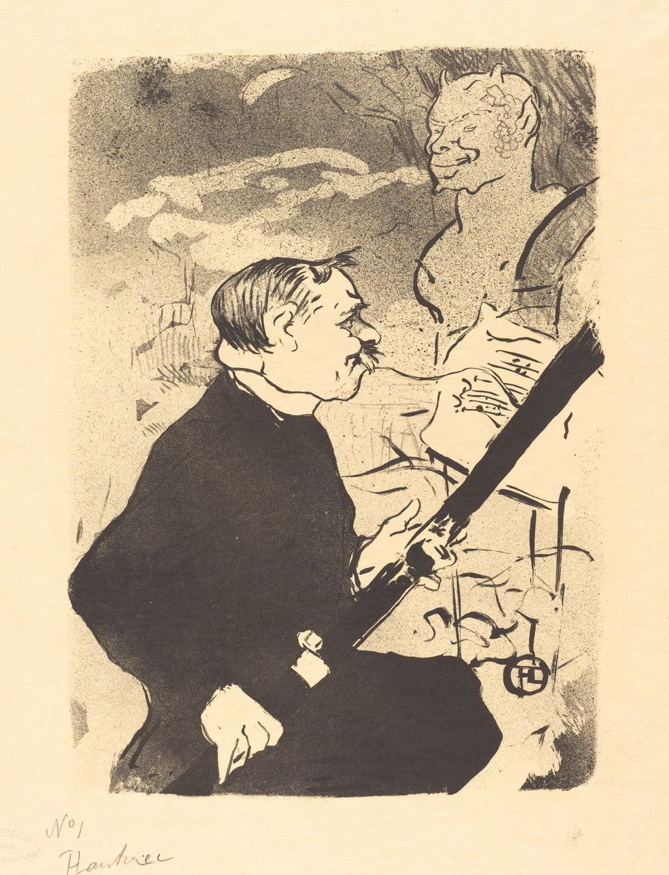 For You Pour toi!..., 1893. tekijältä Henri de Toulouse Lautrec