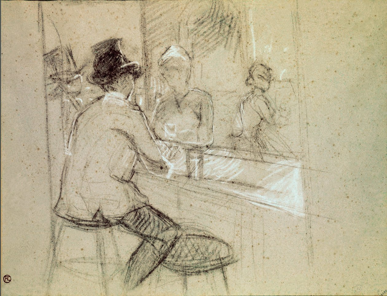 Gin cocktaileja tekijältä Henri de Toulouse Lautrec