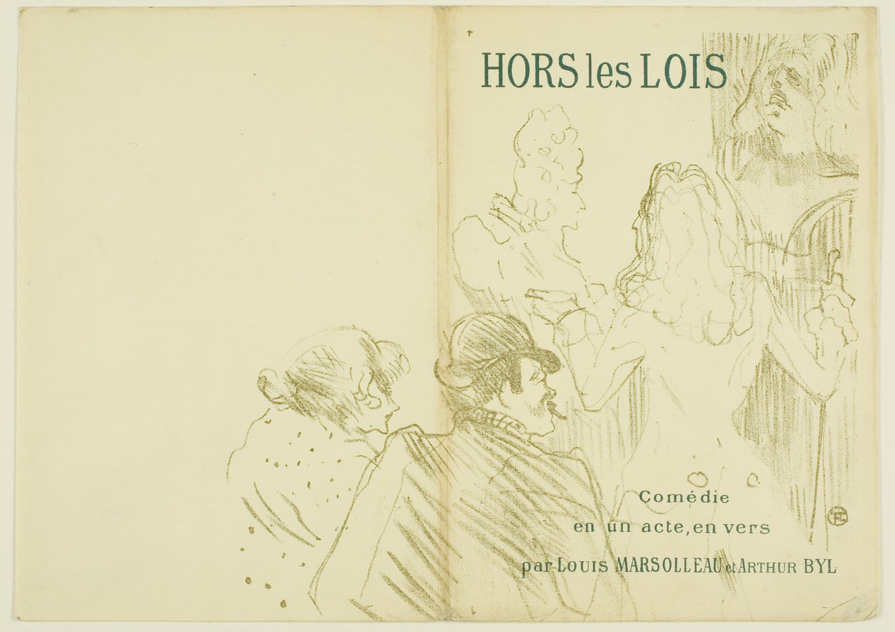 Kunnianosoitus Molièrelle tekijältä Henri de Toulouse Lautrec
